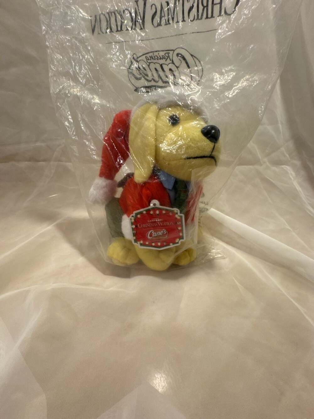 Raising Cane's 2022 Limited Edition NLCV Clark Griswold Plush Puppy